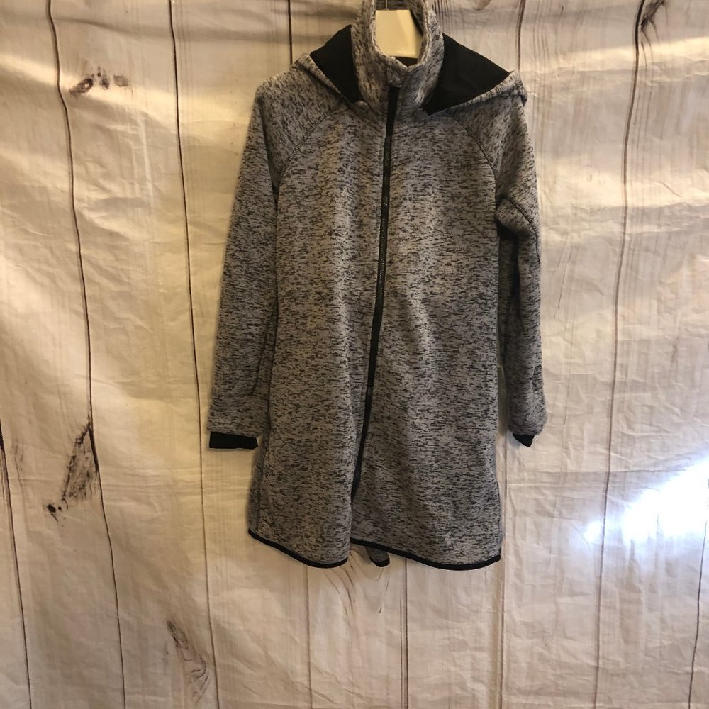Calvin Klein Performance Hooded Sweater Knit Coat